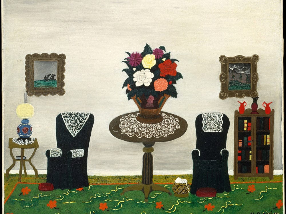 Victorian Interior Ii By Horace Pippin Fine Art Print