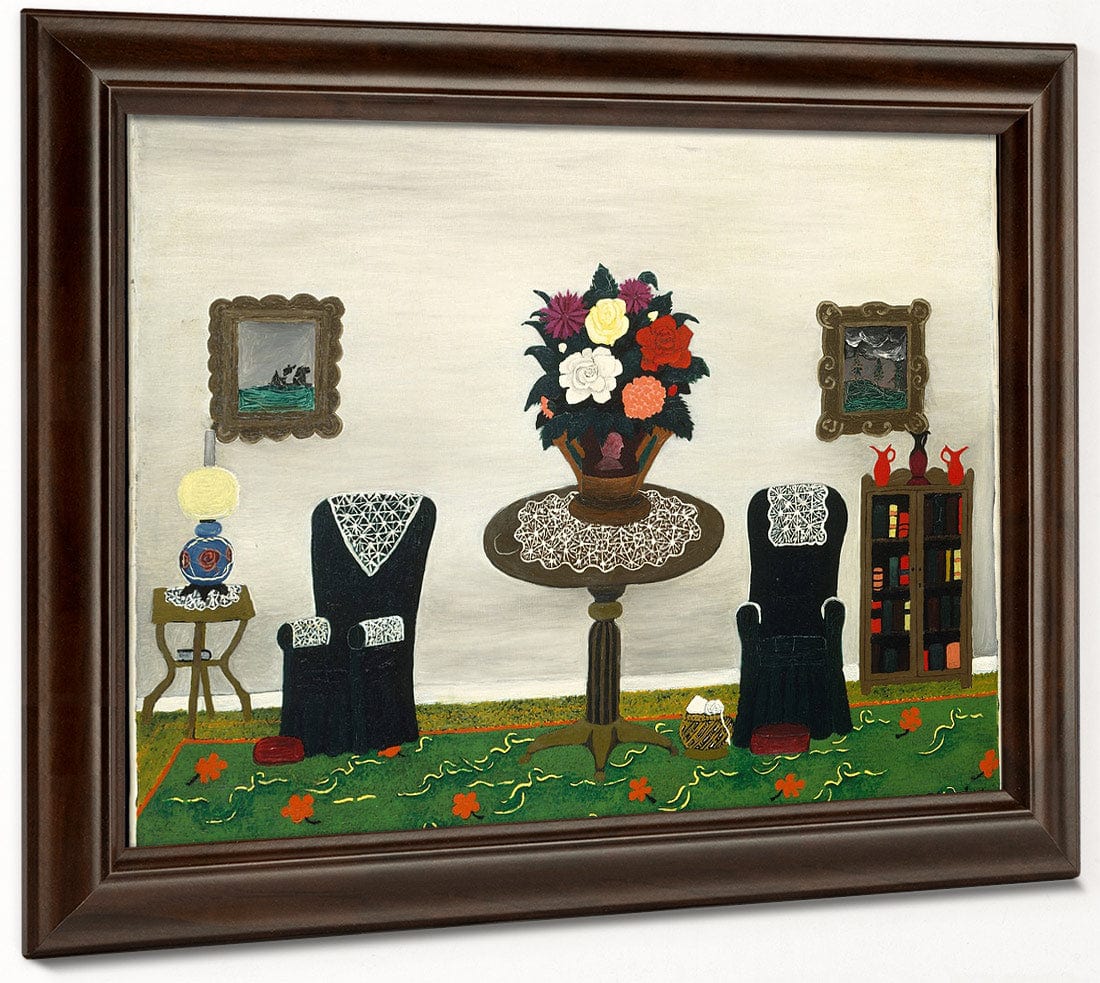 Victorian Interior Ii By Horace Pippin Fine Art Print