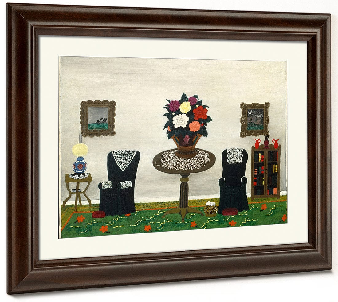 Victorian Interior Ii By Horace Pippin Fine Art Print