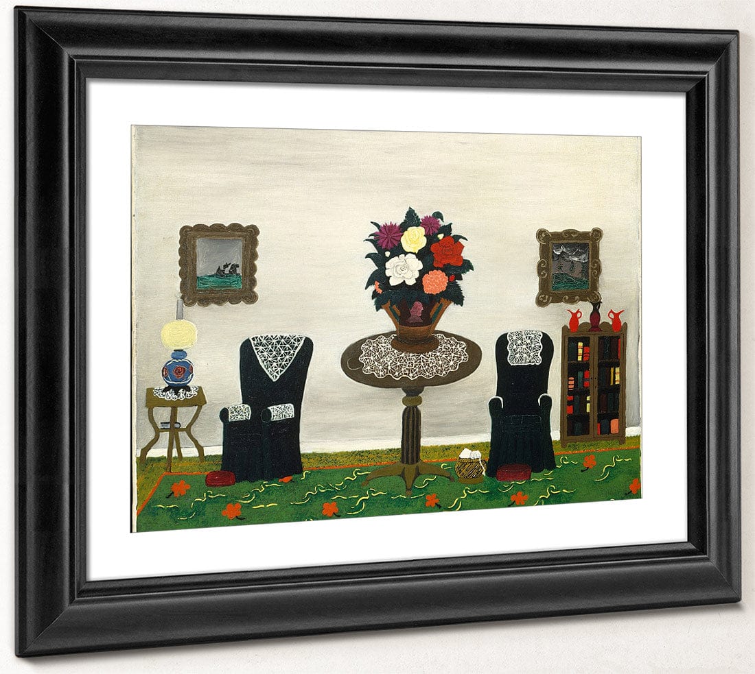 Victorian Interior Ii By Horace Pippin Fine Art Print
