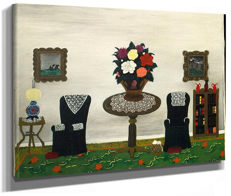 Victorian Interior Ii By Horace Pippin Fine Art Print