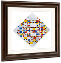 Victory Boogie Woogie 1943-1944 By Piet Mondrian Fine Art Print