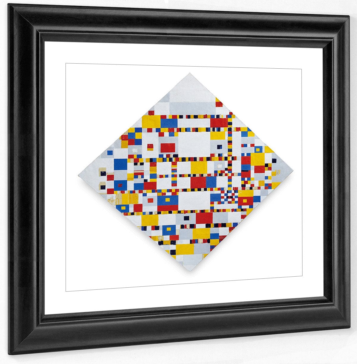 Victory Boogie Woogie 1943-1944 By Piet Mondrian Fine Art Print
