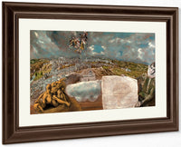 View And Plan Of Toledo 1614 2 By El Greco Fine Art Print