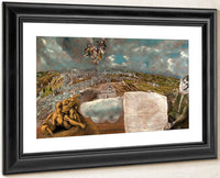 View And Plan Of Toledo 1614 2 By El Greco Fine Art Print