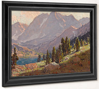 View At Sabrina Lake, Inyo County By Edgar Payne Fine Art Print