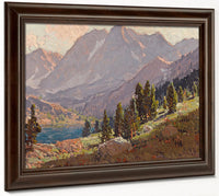View At Sabrina Lake, Inyo County By Edgar Payne Fine Art Print