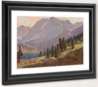 View At Sabrina Lake, Inyo County By Edgar Payne Fine Art Print
