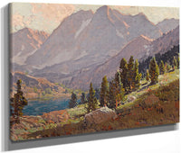 View At Sabrina Lake, Inyo County By Edgar Payne Fine Art Print