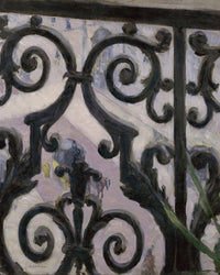 View From A Balcony By Gustave Caillebotte Fine Art Print