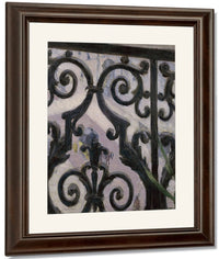 View From A Balcony By Gustave Caillebotte Fine Art Print