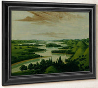 View From Floyd's Grave, 1300 Miles Above St. Louis By George Catlin Fine Art Print