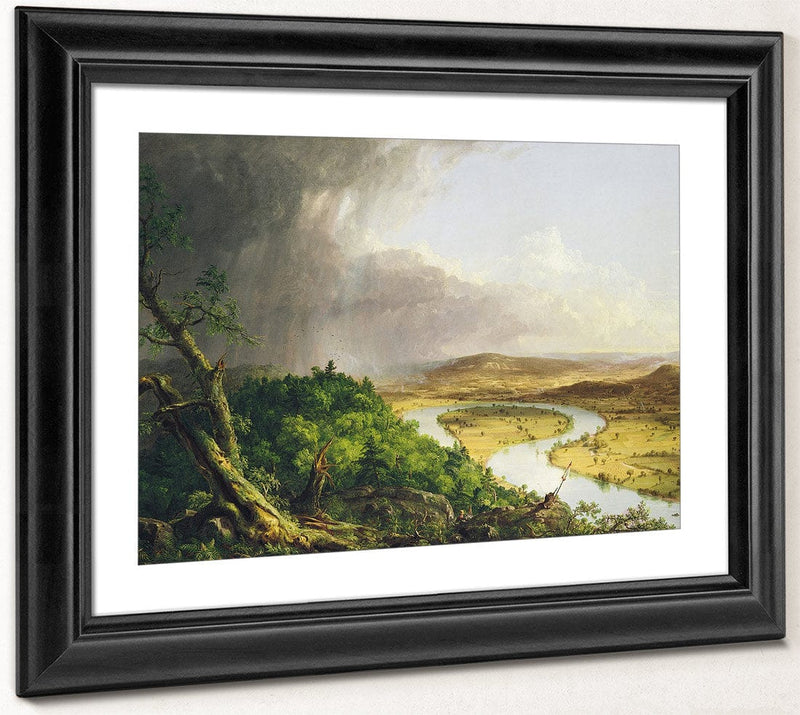 View From Mount Holyoke 1836 By Thomas Cole By Thomas Cole Fine Art Print