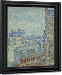 View From Theo's Apartment By Vincent Van Gogh Fine Art Print