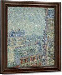 View From Theo's Apartment By Vincent Van Gogh Fine Art Print
