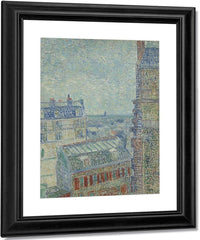 View From Theo's Apartment By Vincent Van Gogh Fine Art Print