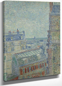 View From Theo's Apartment By Vincent Van Gogh Fine Art Print