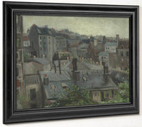 View From Vincent's Studio By Vincent Van Gogh Fine Art Print