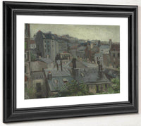 View From Vincent's Studio By Vincent Van Gogh Fine Art Print