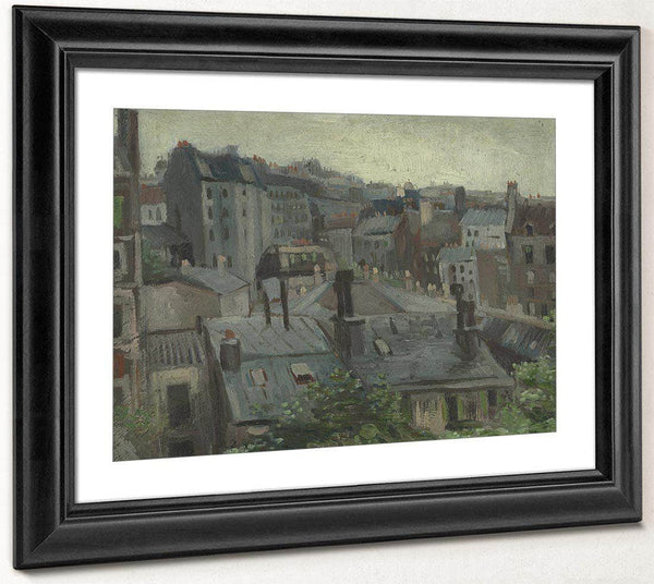 View From Vincent's Studio By Vincent Van Gogh Fine Art Print
