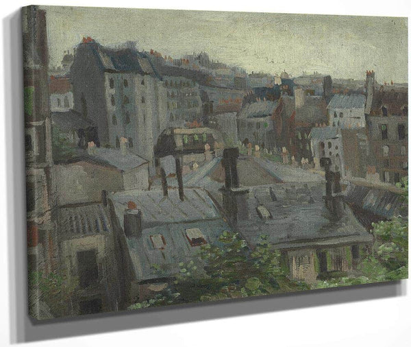 View From Vincent's Studio By Vincent Van Gogh Fine Art Print