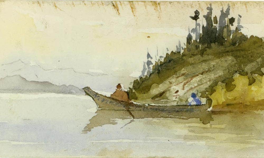 View In By Victoria By Harbour By Emily Carr Fine Art Print