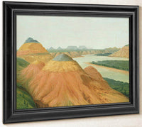 View In The Big Bend Of The Upper Missouri By George Catlin Fine Art Print