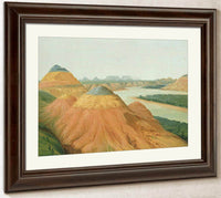 View In The Big Bend Of The Upper Missouri By George Catlin Fine Art Print