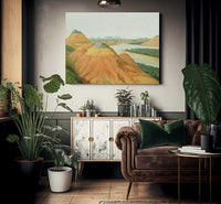 View In The Big Bend Of The Upper Missouri By George Catlin Fine Art Print