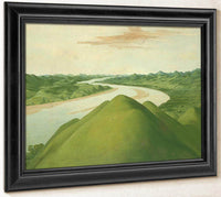 View In The  Cross Timbers, Texas By George Catlin Fine Art Print