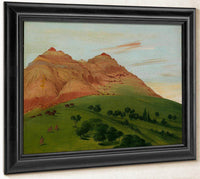 View In The Grand Detour, 1900 Miles Above St. Louis By George Catlin Fine Art Print