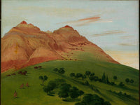 View In The Grand Detour, 1900 Miles Above St. Louis By George Catlin Fine Art Print