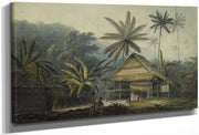 View In The Island Of Crakatoa By John Webber Fine Art Print