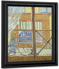 View Of A Butcher's Shop By Vincent Van Gogh Fine Art Print