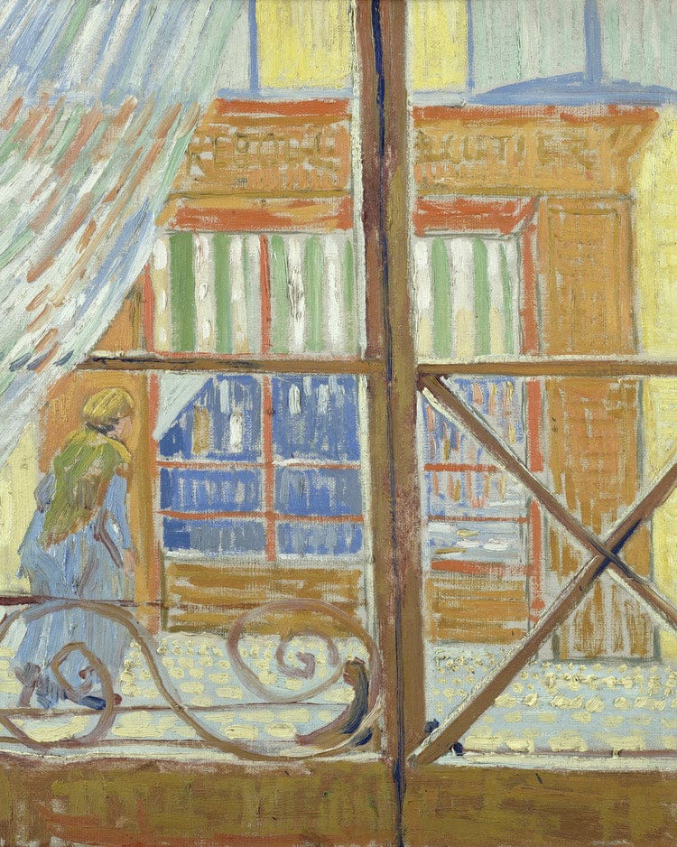View Of A Butcher's Shop By Vincent Van Gogh Fine Art Print