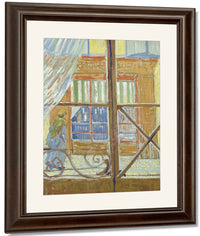 View Of A Butcher's Shop By Vincent Van Gogh Fine Art Print