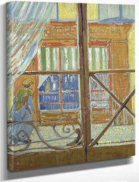 View Of A Butcher's Shop By Vincent Van Gogh Fine Art Print