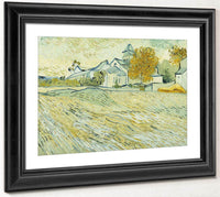 View Of Asylum And Saint Remy Chapel By Vincent Van Gogh Fine Art Print