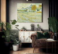 View Of Asylum And Saint Remy Chapel By Vincent Van Gogh Fine Art Print