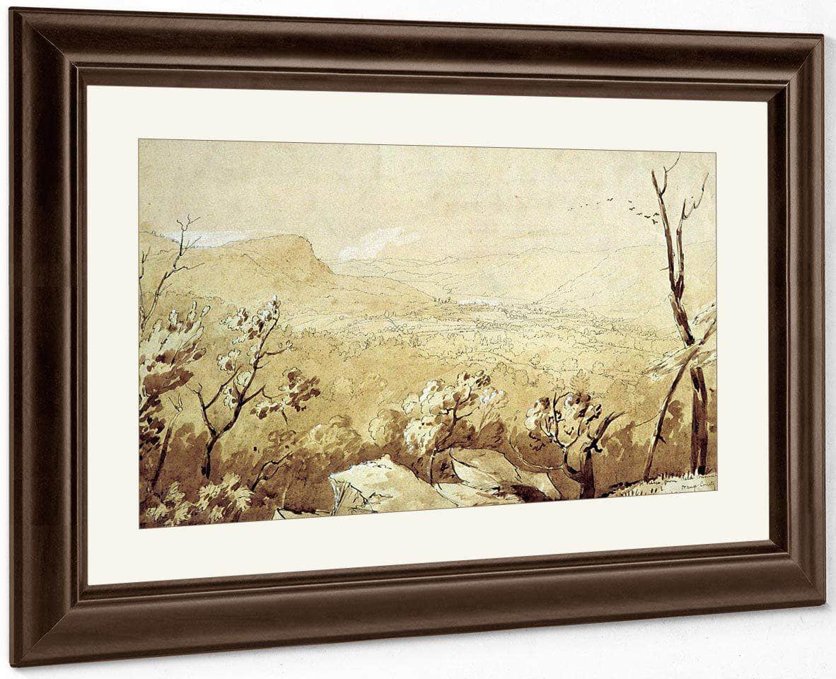 View Of Bald Mountain Orange City New Jersey By Cropsey Jasper Francis Fine Art Print