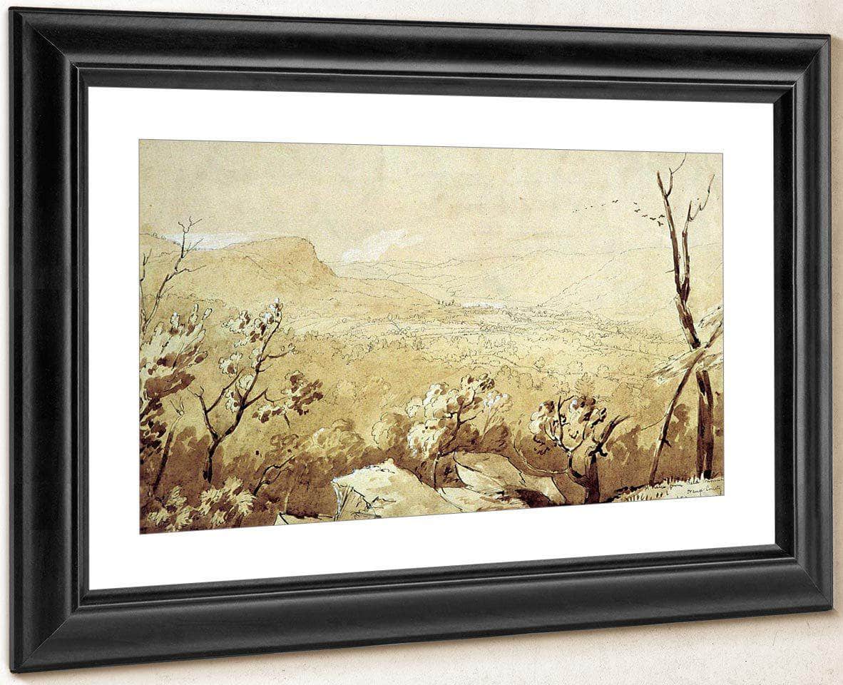 View Of Bald Mountain Orange City New Jersey By Cropsey Jasper Francis Fine Art Print