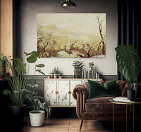 View Of Bald Mountain Orange City New Jersey By Cropsey Jasper Francis Fine Art Print