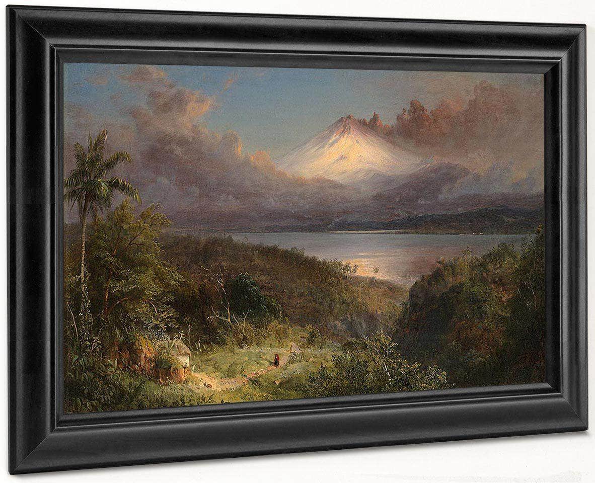 View Of Cotopaxi By Frederic Edwin Church Fine Art Print