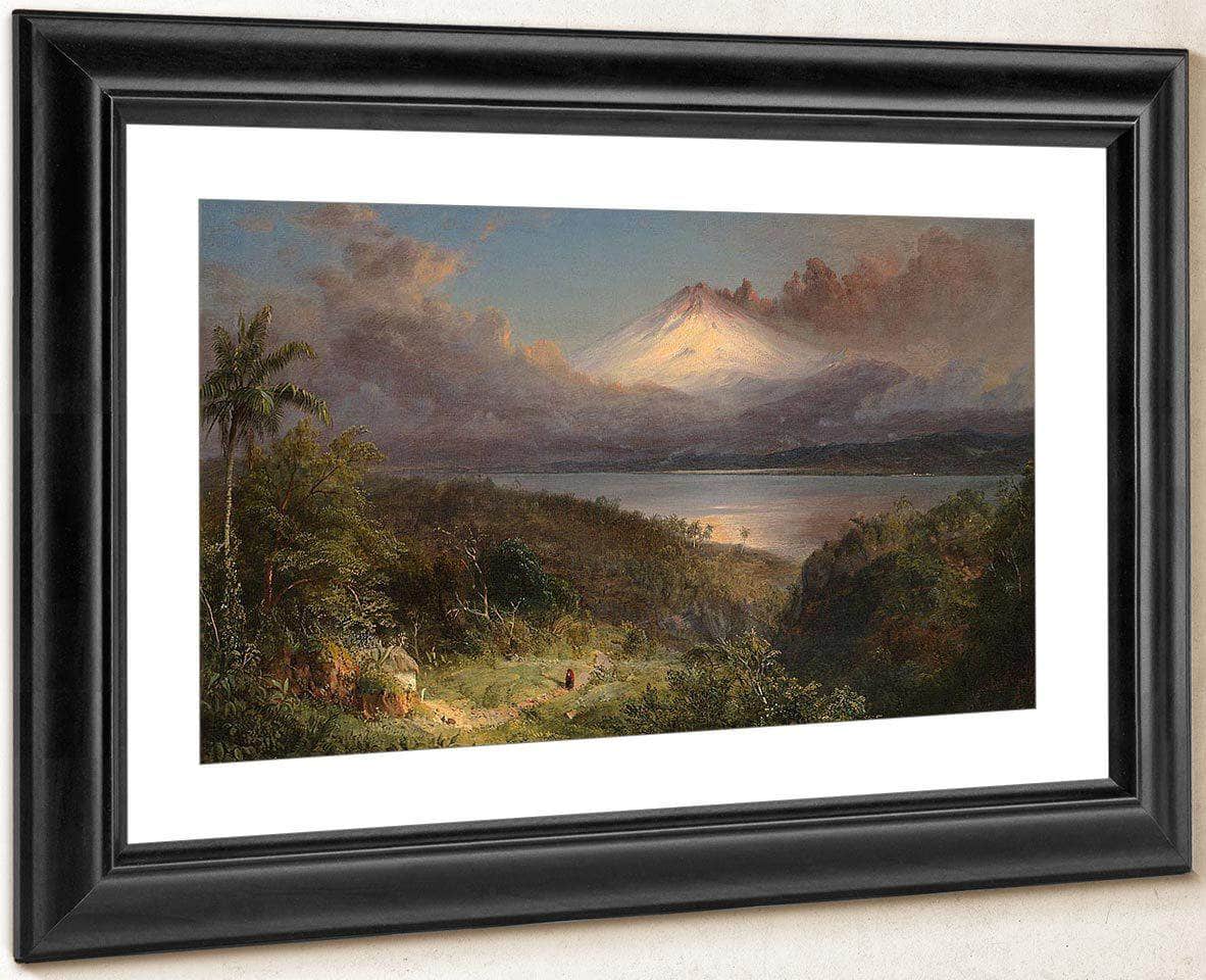 View Of Cotopaxi By Frederic Edwin Church Fine Art Print