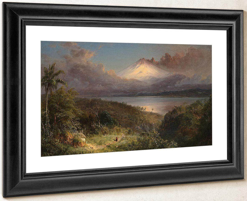View Of Cotopaxi By Frederic Edwin Church Fine Art Print