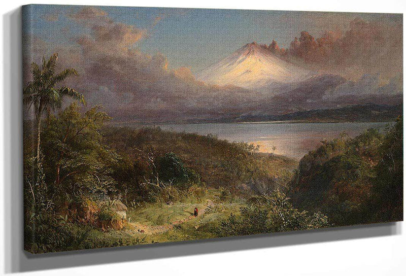 View Of Cotopaxi By Frederic Edwin Church Fine Art Print