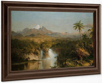 View Of Cotopaxi By Fredric Edwin Church Fine Art Print