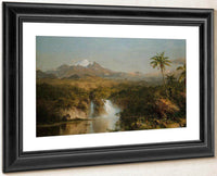 View Of Cotopaxi By Fredric Edwin Church Fine Art Print