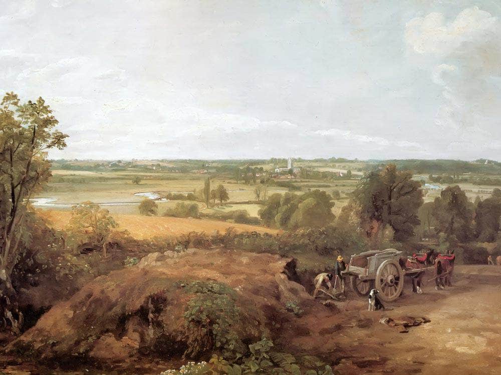 View Of Dedham By John Constable Fine Art Print