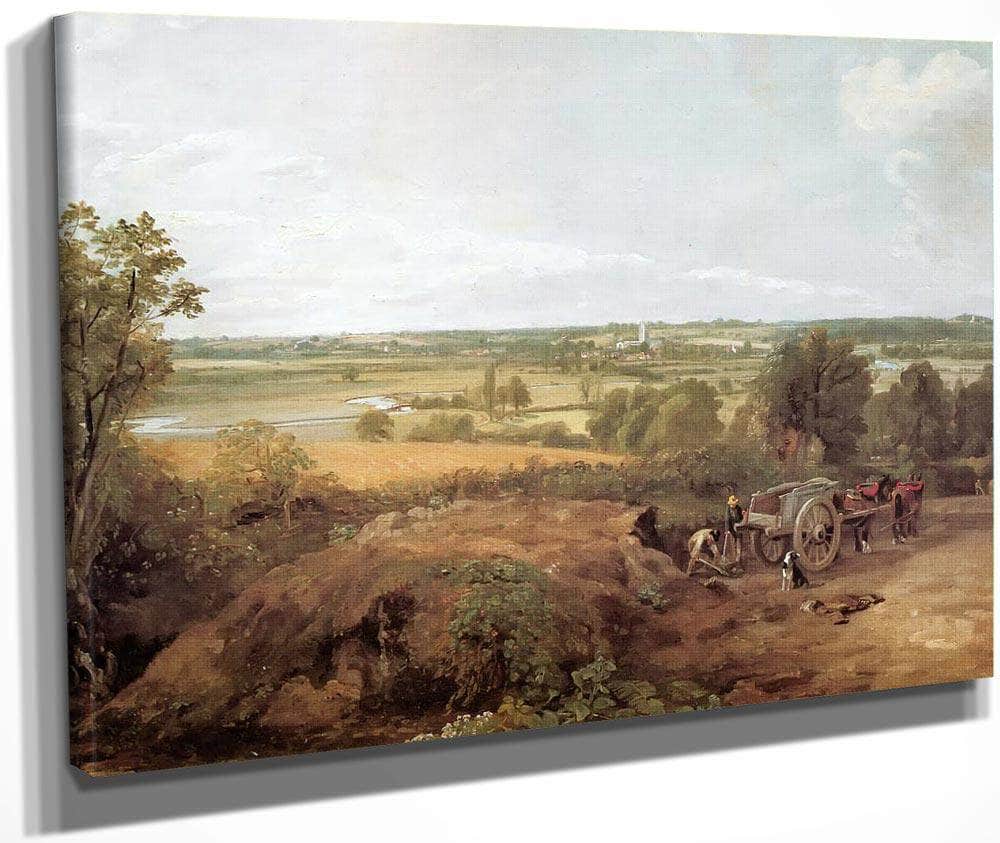 View Of Dedham By John Constable Fine Art Print